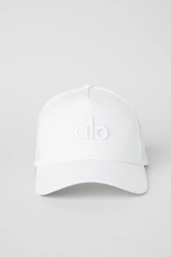 District Trucker Hat - White/White -ALO ACTIVEWEAR SALE A0007U 0000 b1 a2 fddc4d3b 5bc0 4fdc a3fa 9c7f067cada6