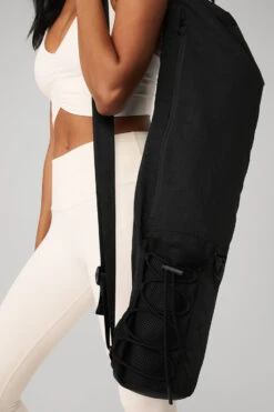 Yoga Mat Bag - Black -ALO ACTIVEWEAR SALE A0158U 01 b1 a4 m18