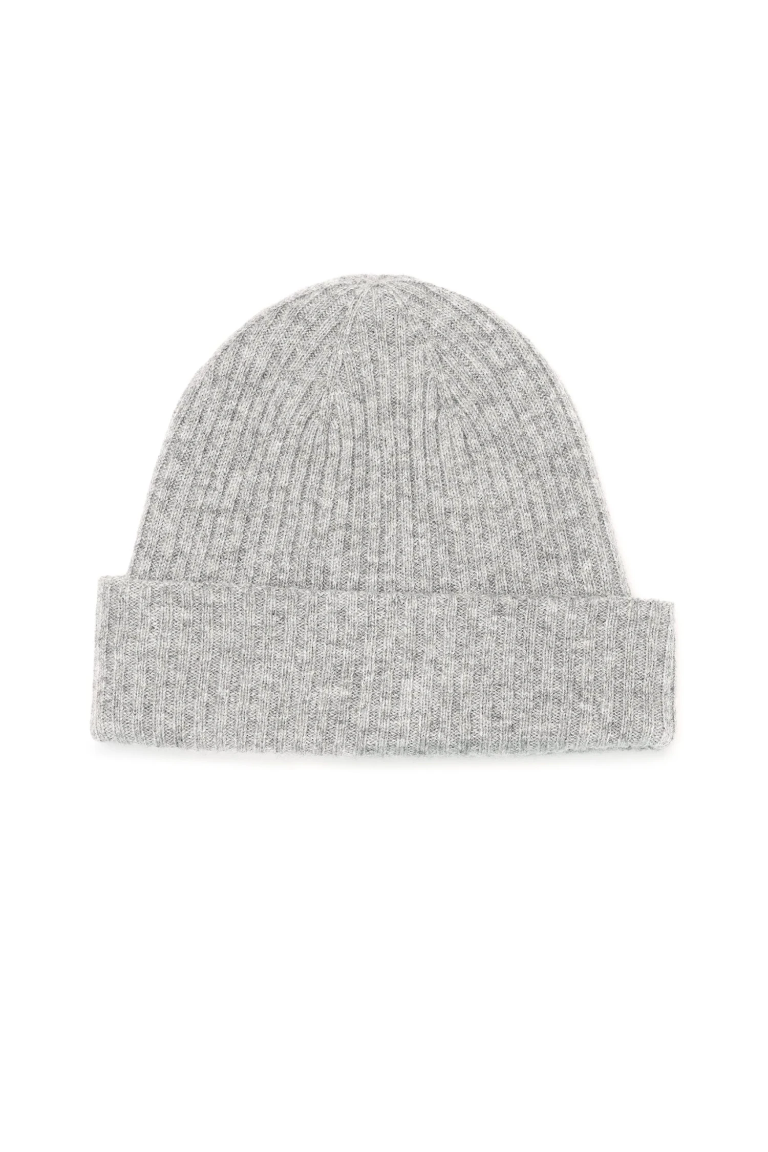 Cashmere Beanie - Dove Grey Heather 4 Cashmere Beanie - Dove Grey Heather - Image 2