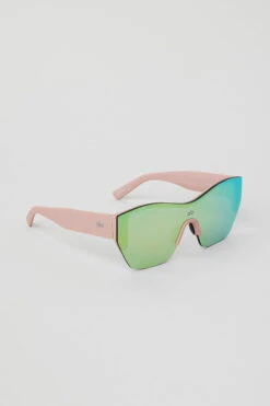 Stunner Sunglasses - Pink Mirror/Pink -ALO ACTIVEWEAR SALE A0200W 04340 b1 a2