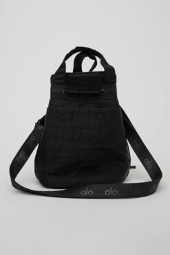 Cross Body Bucket Bag - Black -ALO ACTIVEWEAR SALE A0214U 01 2