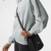 Cross Body Bucket Bag - Black -ALO ACTIVEWEAR SALE A0214U 01 b1 a2 m90