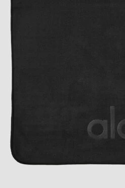 Performance No Sweat Hand Towel - Black 8 Performance No Sweat Hand Towel - Black -ALO ACTIVEWEAR SALE A0247U 01 b1 a3