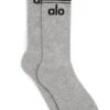 Unisex Throwback Sock - Athletic Heather Grey/Black 1 Unisex Throwback Sock - Athletic Heather Grey/Black -ALO ACTIVEWEAR SALE A0357U 03905 1