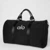 Large Traverse Duffle - Black/Silver -ALO ACTIVEWEAR SALE A0367U 01 b1 a1