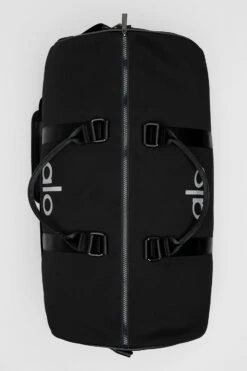 Large Traverse Duffle - Black/Silver 10 Large Traverse Duffle - Black/Silver -ALO ACTIVEWEAR SALE A0367U 01 b1 a2 2