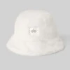 Faux Fur Bucket Hat - Ivory