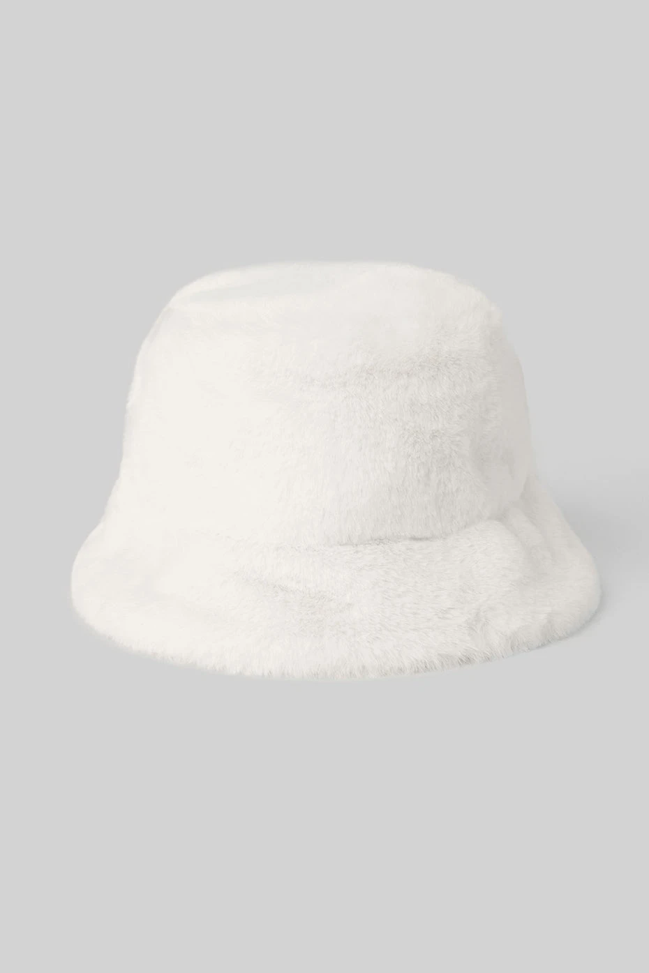 Faux Fur Bucket Hat - Ivory 4 Faux Fur Bucket Hat - Ivory - Image 2