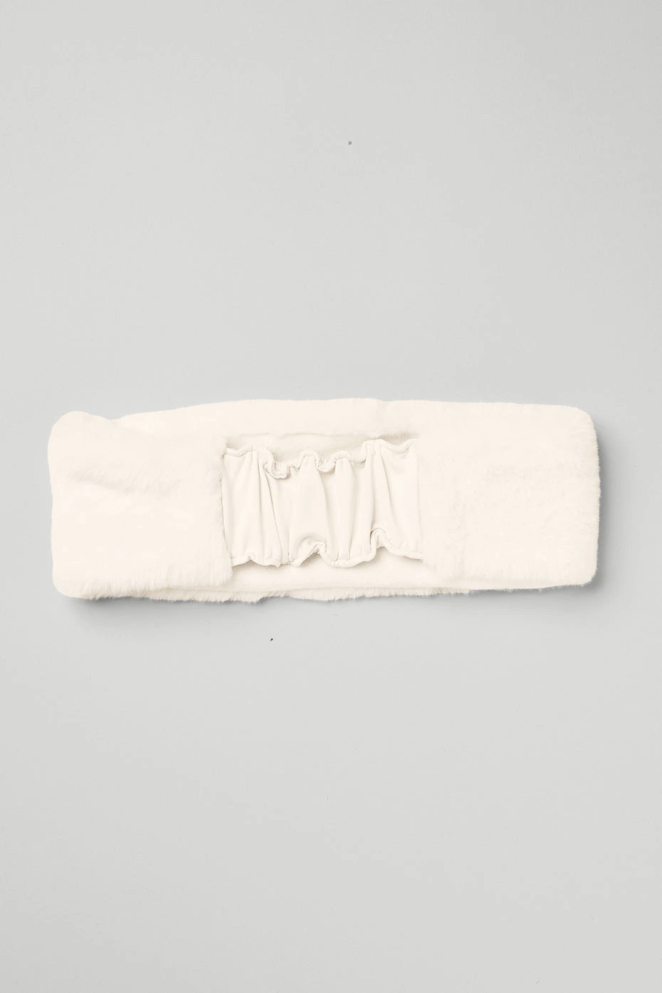 Faux Fur Ear Warmers - Ivory 5 Faux Fur Ear Warmers - Ivory - Image 3