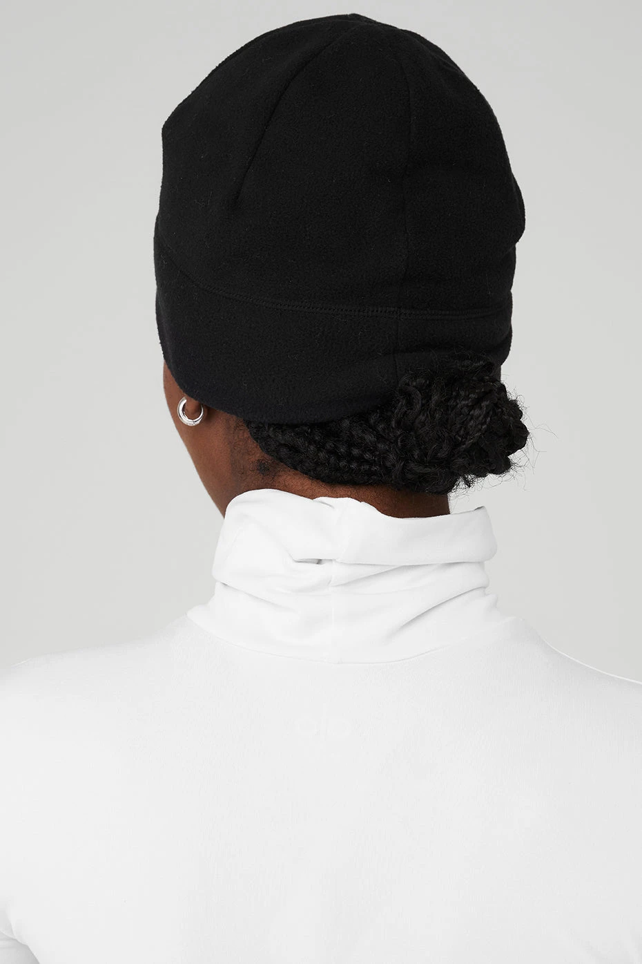 Performance Fleece Beanie - Black 6 Performance Fleece Beanie - Black - Image 4