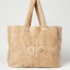 Foxy Sherpa Tote - Camel -ALO ACTIVEWEAR SALE A0466U 01660 b1 a1 1 81f59dea 8185 426d 83cc 3ec86fbbc8b0