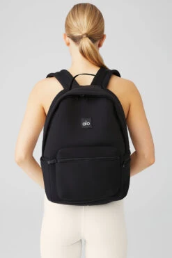 Stow Backpack - Black/Silver -ALO ACTIVEWEAR SALE A0481U 01115 b1 s1 a1 1 m131 edbfa306 db82 4a89 908b 20920edb48c9