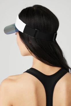 Airlift Solar Visor - White -ALO ACTIVEWEAR SALE A0684U 00 b1 a5 m54