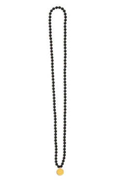 Black Onyx Mala Necklace 10 Black Onyx Mala Necklace -ALO ACTIVEWEAR SALE JSM0007 030704000 b1 a3