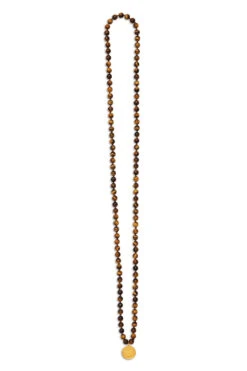 Tiger’s Eye Mala Necklace -ALO ACTIVEWEAR SALE JSM0008 003074000 b1 a3