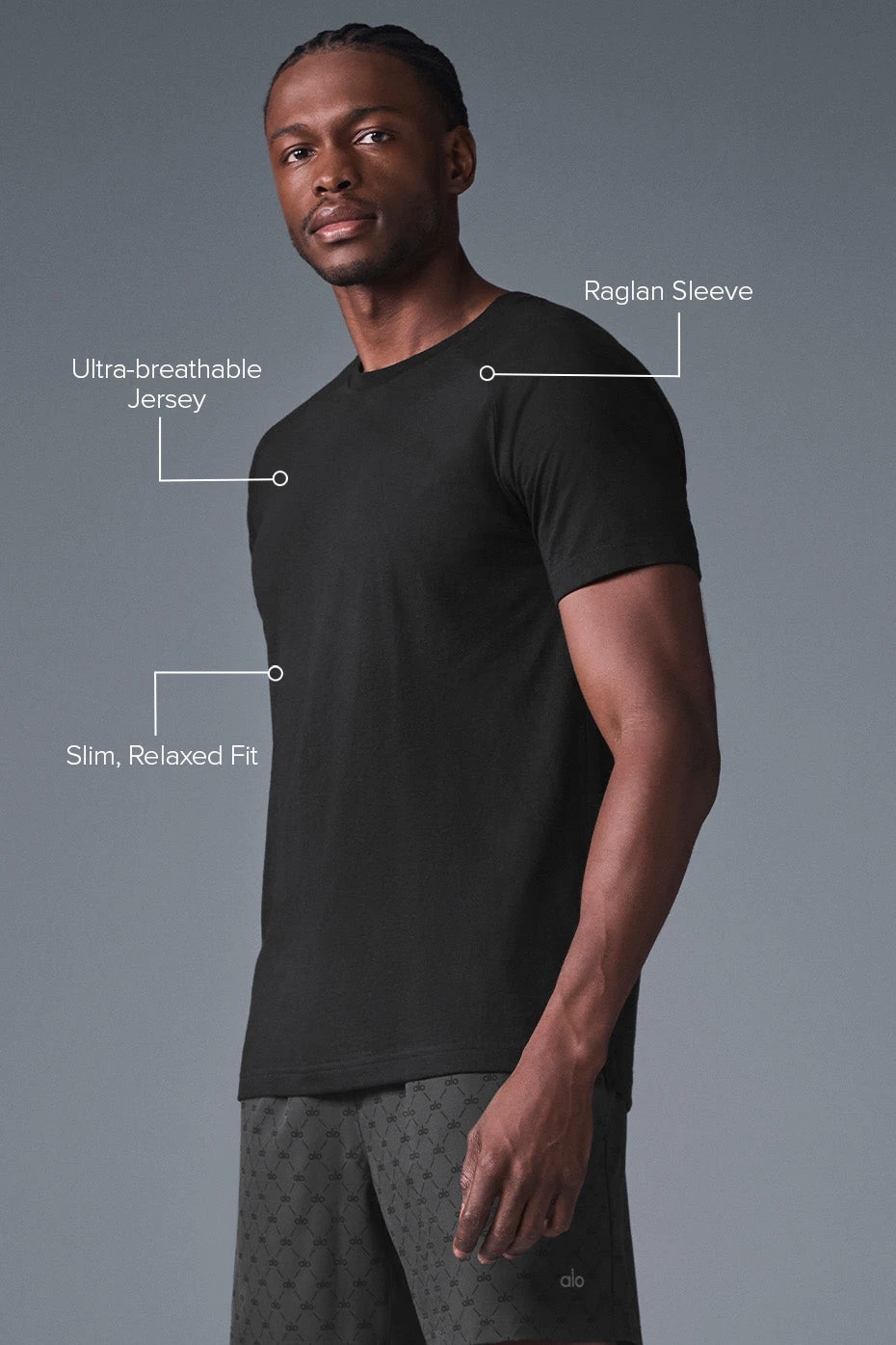 Triumph Raglan Tee - Black 4 Triumph Raglan Tee - Black - Image 2