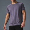 Triumph Raglan Tee - Italian Plum 2 Triumph Raglan Tee - Italian Plum -ALO ACTIVEWEAR SALE M1133R 05603 b1 s1 a1 1 m198