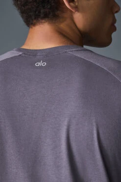 Triumph Raglan Tee - Italian Plum -ALO ACTIVEWEAR SALE M1133R 05603 b1 s1 a3 1 m198