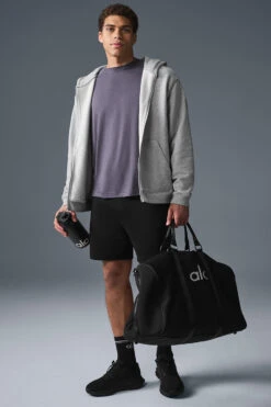 Triumph Raglan Tee - Italian Plum -ALO ACTIVEWEAR SALE M1133R 05603 b1 s1 a4 1 m198