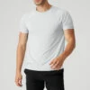 Idol Performance Tee - Titanium 1 Idol Performance Tee - Titanium -ALO ACTIVEWEAR SALE M1179R 01320 b1 s3 a1 1 m108