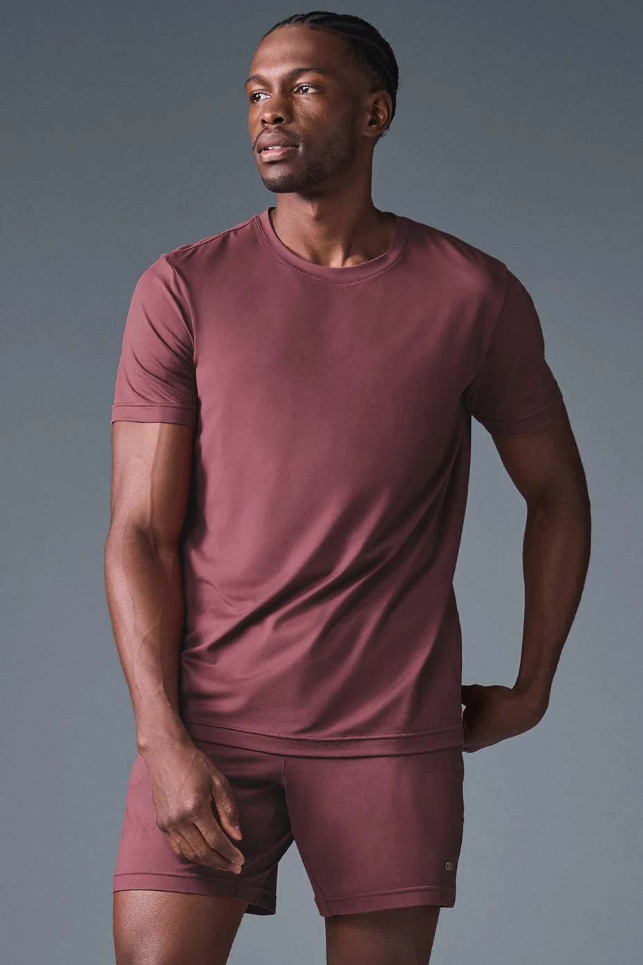 Conquer Reform Crewneck Short Sleeve - Burgundy Truffle 3 Conquer Reform Crewneck Short Sleeve - Burgundy Truffle