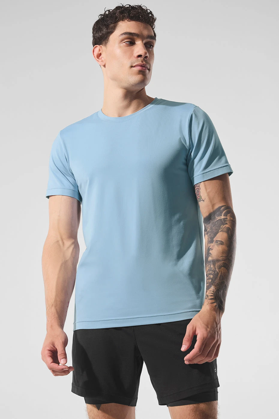 Conquer Reform Crewneck Short Sleeve - Celestial Blue 3 Conquer Reform Crewneck Short Sleeve - Celestial Blue