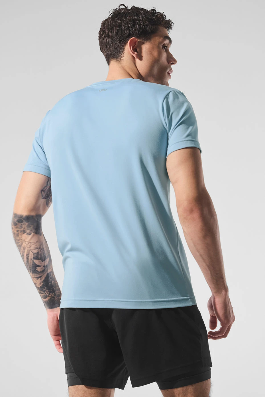 Conquer Reform Crewneck Short Sleeve - Celestial Blue 4 Conquer Reform Crewneck Short Sleeve - Celestial Blue - Image 2