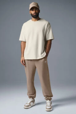 Double Take Short Sleeve - Bone 9 Double Take Short Sleeve - Bone -ALO ACTIVEWEAR SALE M1224R 03040 b1 s3 a4 1 m93