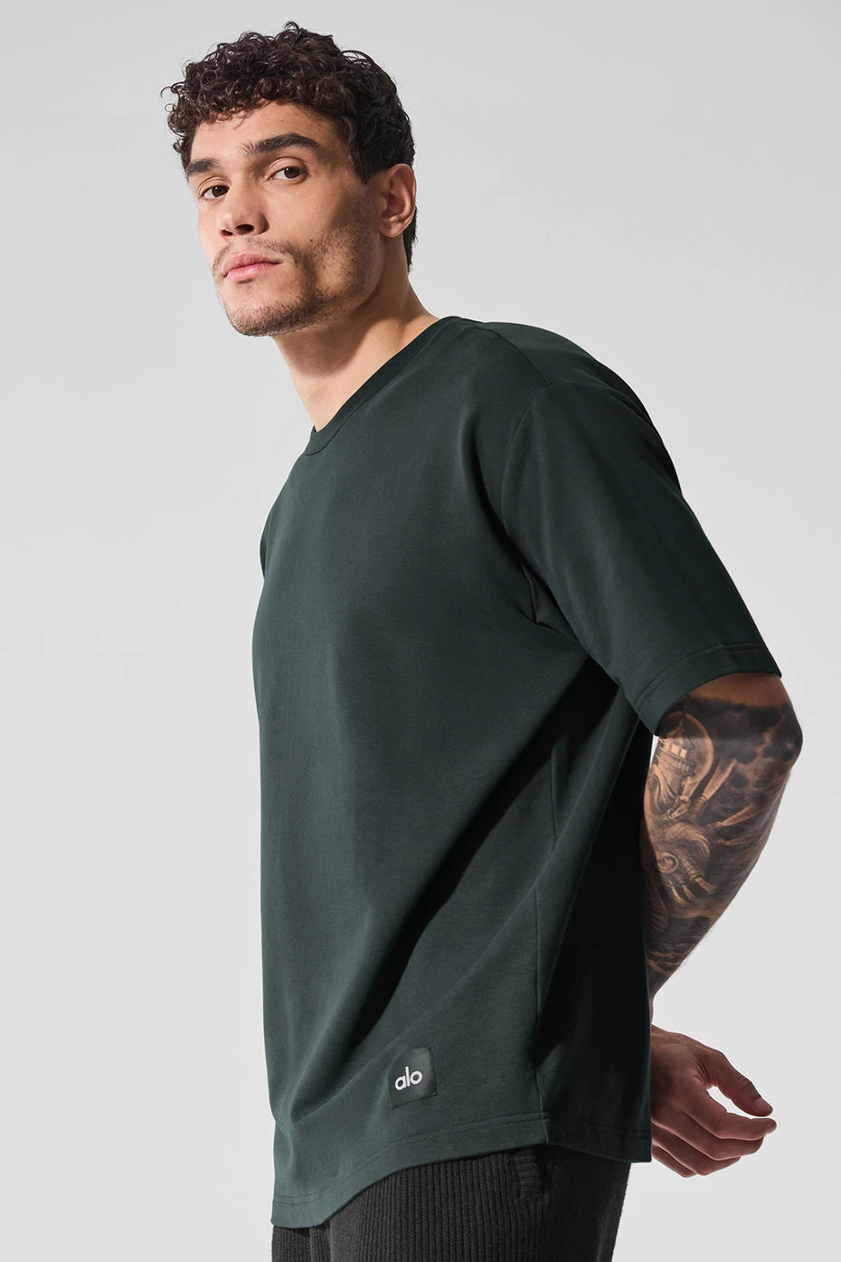 Double Take Short Sleeve - Charcoal Green 6 Double Take Short Sleeve - Charcoal Green - Image 4