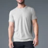 Triumph Tee - Athletic Heather Grey -ALO ACTIVEWEAR SALE M1257R 02910 b1 s3 a1 m226