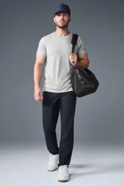 Triumph Tee - Athletic Heather Grey -ALO ACTIVEWEAR SALE M1257R 02910 b1 s3 a6 m226