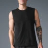 The Triumph Muscle Tank - Black -ALO ACTIVEWEAR SALE M2033R 01 b1 s1 a1 1 m214