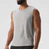 The Triumph Muscle Tank - Athletic Heather Grey -ALO ACTIVEWEAR SALE M2033R 02910 b1 s1 a1 1 m93