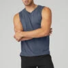 The Triumph Muscle Tank - Bluestone -ALO ACTIVEWEAR SALE M2033R 04352 b1 s3 a1 1 m108