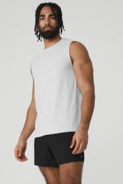 Idol Performance Tank - Titanium 8 Idol Performance Tank - Titanium -ALO ACTIVEWEAR SALE M2053R 01320 b1 s3 a2 1 m93