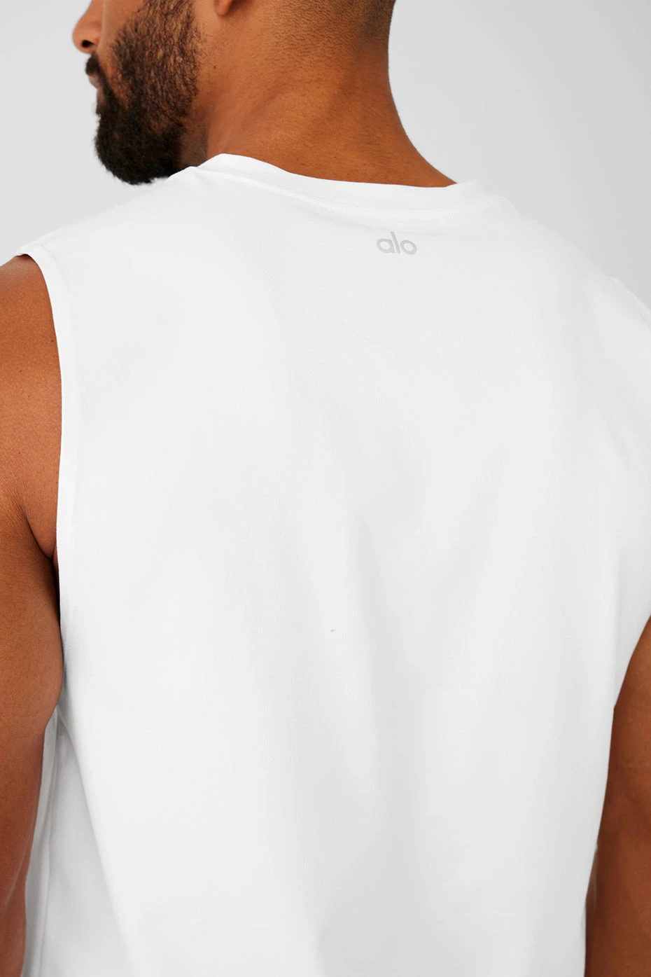 Conquer Muscle Tank - White 6 Conquer Muscle Tank - White - Image 4