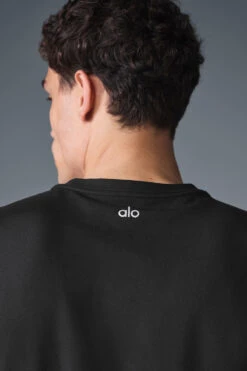 Conquer Muscle Tank - Black -ALO ACTIVEWEAR SALE M2066R 01 b1 s1 a4 1 m214