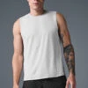 Conquer Muscle Tank - Athletic Heather Grey 2 Conquer Muscle Tank - Athletic Heather Grey -ALO ACTIVEWEAR SALE M2066R 02910 b1 s1 a1 1 m214