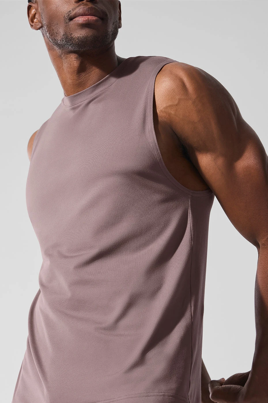 Conquer Muscle Tank - Mushroom 6 Conquer Muscle Tank - Mushroom - Image 4