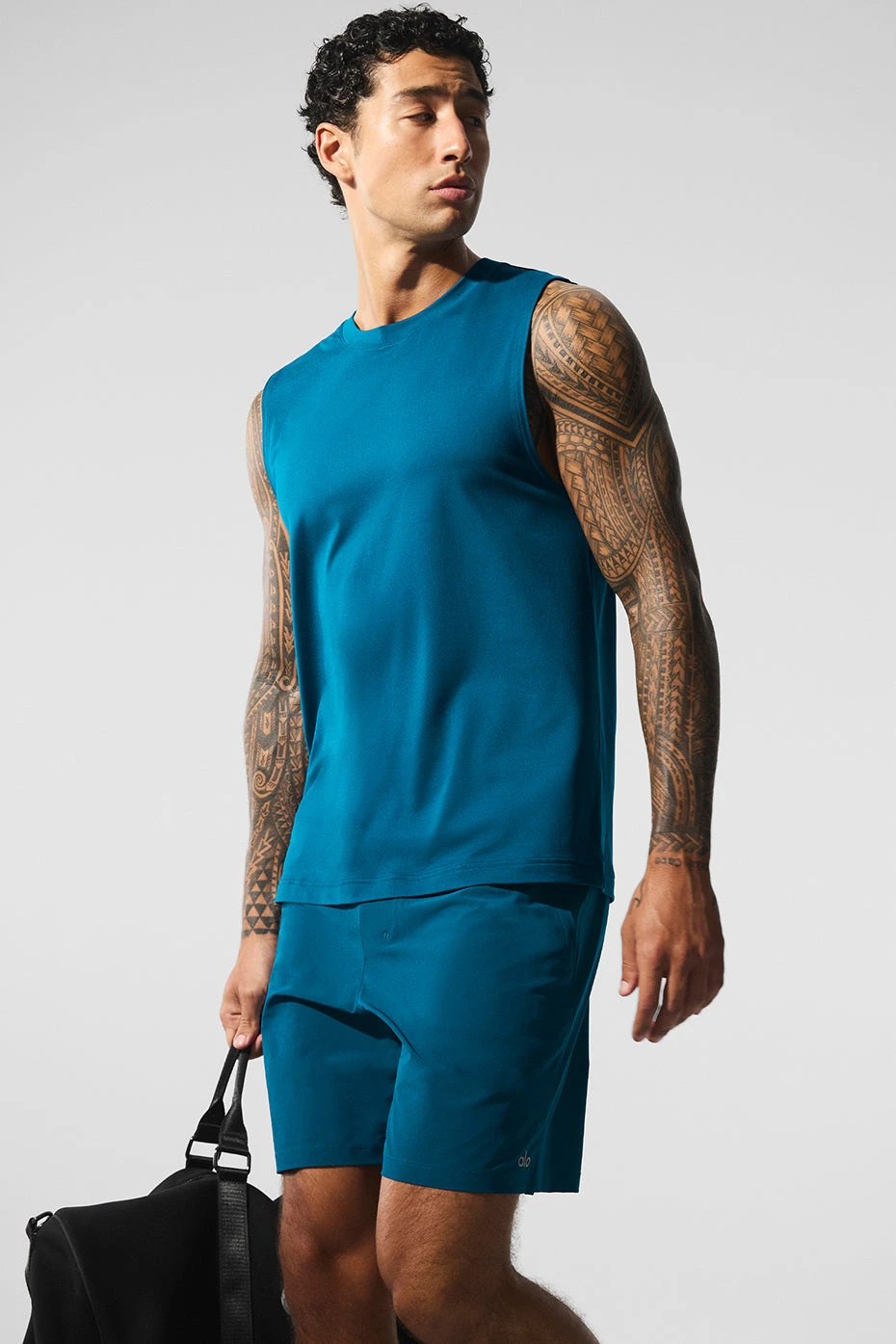 Conquer Muscle Tank - Eclipse Blue 3 Conquer Muscle Tank - Eclipse Blue