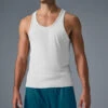 Everyday Modal Rib Tank - White -ALO ACTIVEWEAR SALE M2071R 00 b1 s1 a1 1 m180 acbf98de 8363 4593 aa5d ab2ca44c1b1d
