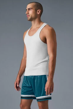 Everyday Modal Rib Tank - White -ALO ACTIVEWEAR SALE M2071R 00 b1 s1 a2 1 m180 2c116a94 0c3e 4591 85c5 76f6beb554ee