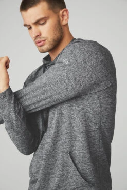 The Conquer Hoodie - Graphite Marl -ALO ACTIVEWEAR SALE M3065R 02235 b1 s3 a4 1 m108
