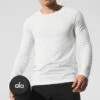 Triumph Long Sleeve Tee - White