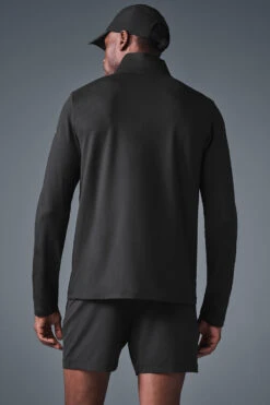 Conquer 1/4 Zip Reform Long Sleeve - Black -ALO ACTIVEWEAR SALE M3193R 01 b1 s1 a2 1 m221
