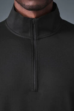 Conquer 1/4 Zip Reform Long Sleeve - Black -ALO ACTIVEWEAR SALE M3193R 01 b1 s1 a4 1 m221