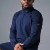 Conquer 1/4 Zip Reform Long Sleeve - Navy 2 Conquer 1/4 Zip Reform Long Sleeve - Navy -ALO ACTIVEWEAR SALE M3193R 03842 b1 s3 a1 1 m195
