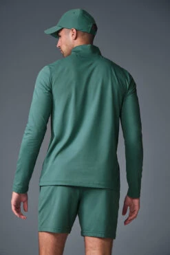 Conquer 1/4 Zip Reform Long Sleeve - Winter Ivy -ALO ACTIVEWEAR SALE M3193R 05819 b1 s1 a2 1 m180