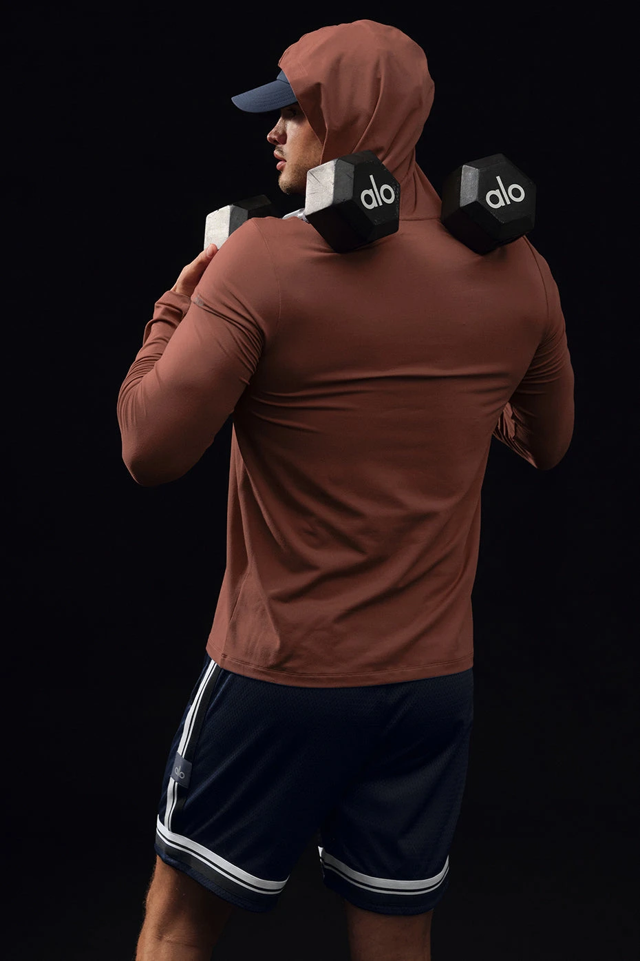 Conquer Reform Long Sleeve With Hood - Chestnut 4 Conquer Reform Long Sleeve With Hood - Chestnut - Image 2