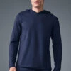 Conquer Reform Long Sleeve With Hood - Navy -ALO ACTIVEWEAR SALE M3199R 03842 b1 s1 a1 1 m214